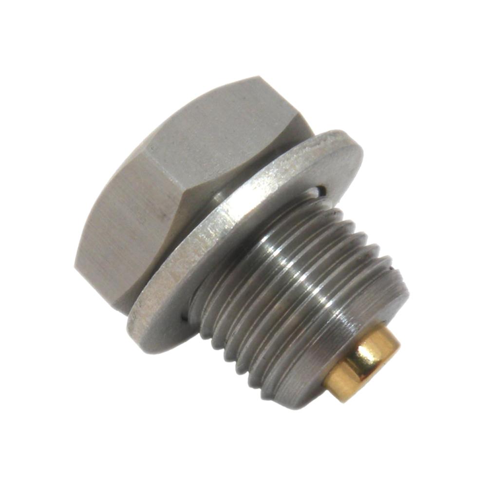 Goudkleurige plug met magnetische aansluiting en draad M14 x 1,25
