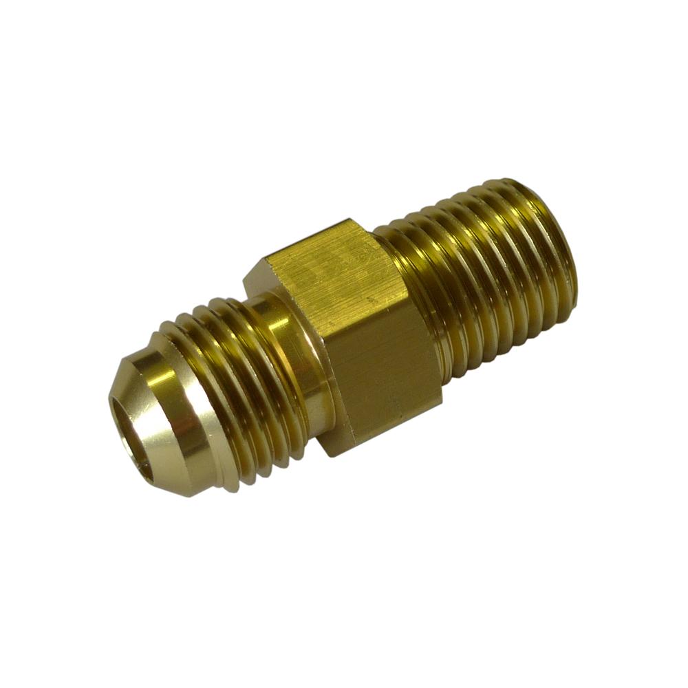 Straight Unie 1/4NPT Om -6 JIC