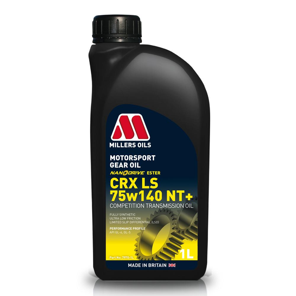 Millers CRX 75W140 NT Synthetic Limited Slip Diff Oil (1 Liter)