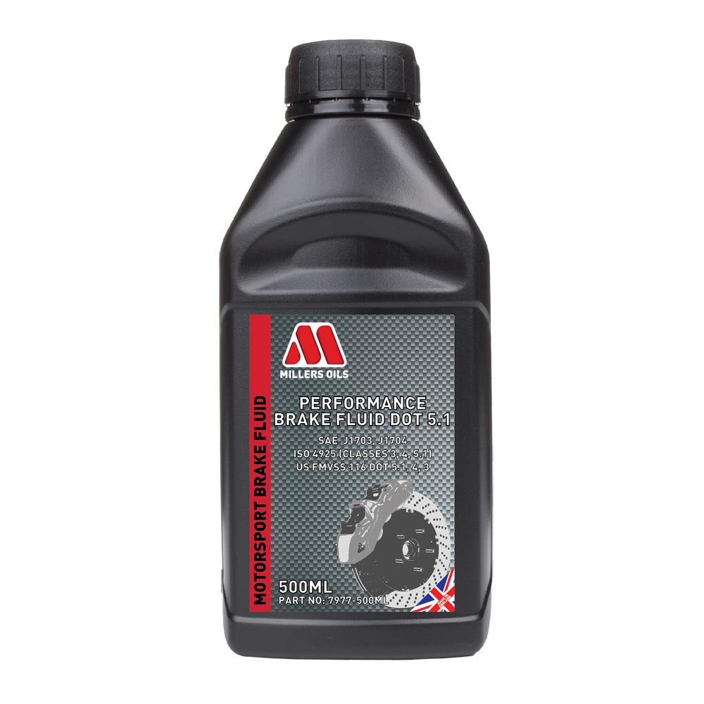 Millers Prestatie Brake Fluid DOT 5.1 (500 ml)
