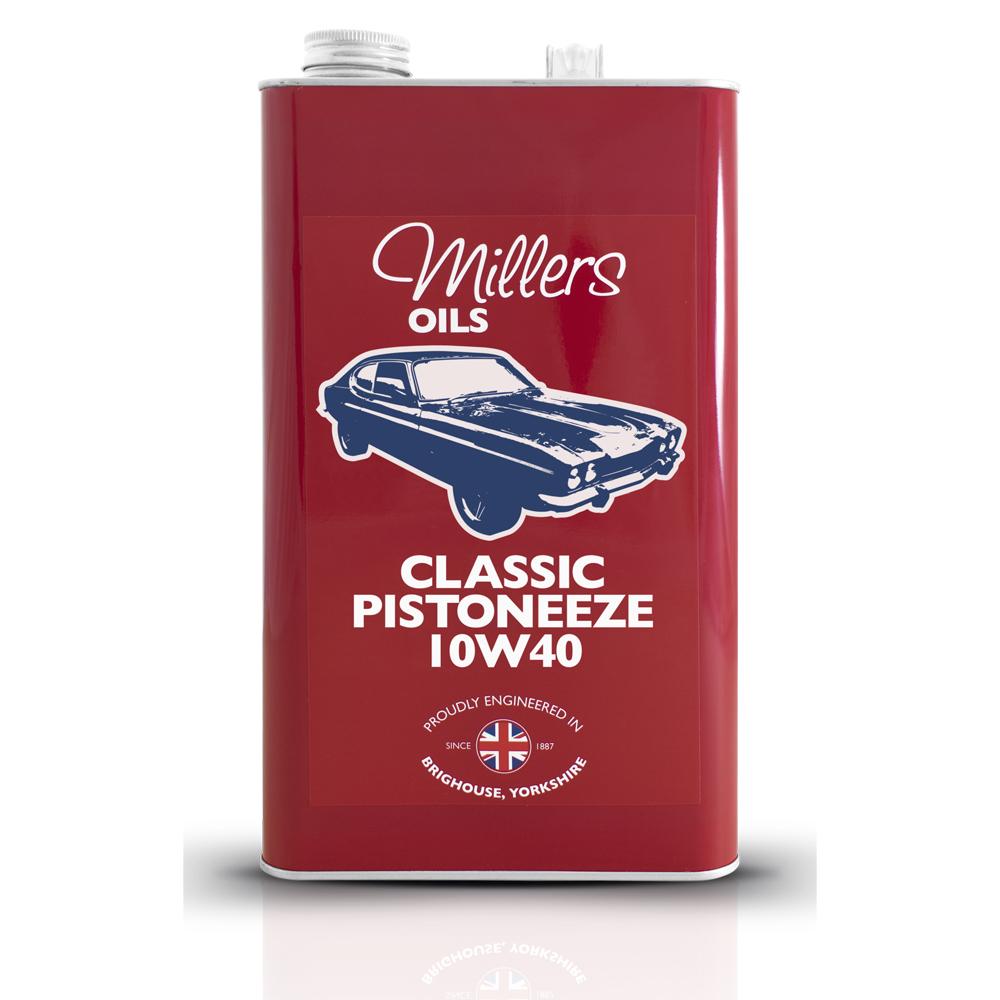 Millers Classic Pistoneeze 10W40 Semi-synthetische olie (5 liter)