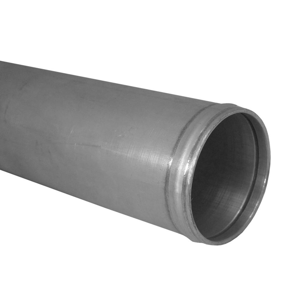 Aluminium slangverbinding met een buitendiameter van 60 mm (2 3/8 inch).