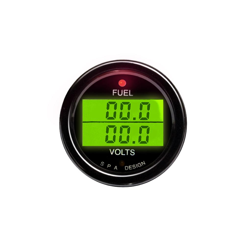 SPA Fuel Level / Volt Dual Gauge