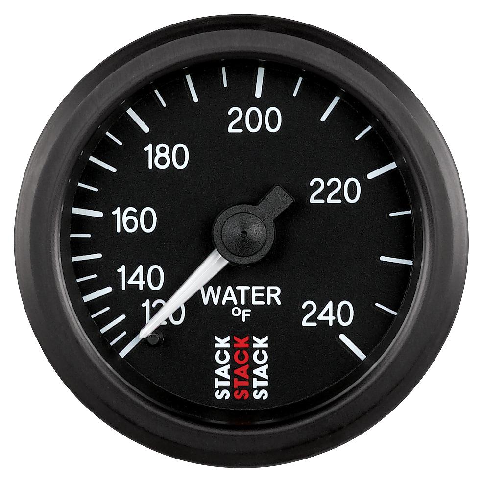 Stack Mechanische watertemperatuur Gauge 120-240 graden F