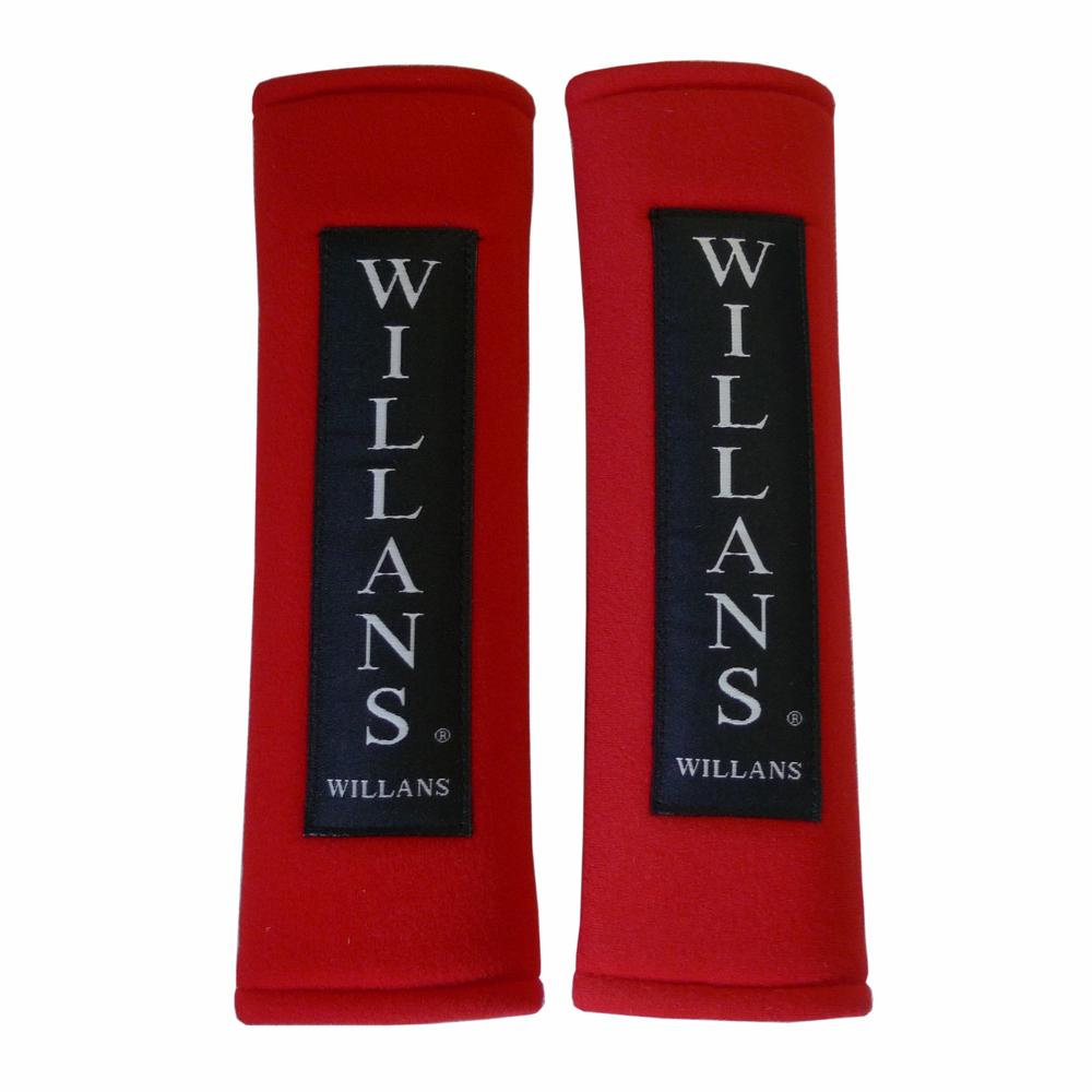 Willans Schoudervullingen voor 3 Inch Harness in Red