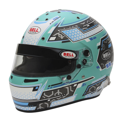 Bell RS7 Pro Helm Stamina Groen - FIA 8859-2024 Goedgekeurd