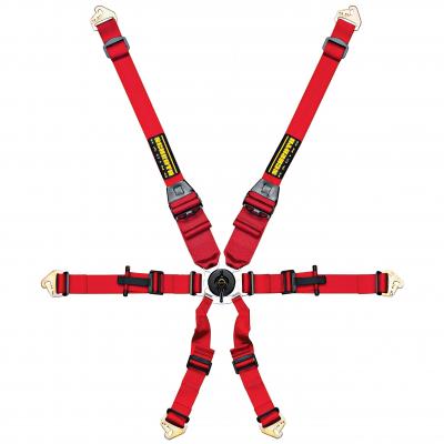 Schroth Profi II-6H Saloon Harnas met Flexi Belt HANS Gebruik Black