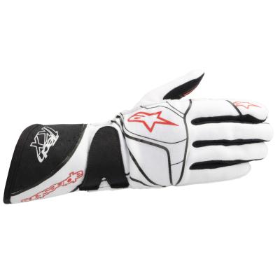 Technologie 1-KX Kart van Alpinestars Gloves Wit