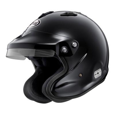 Arai GP-Jet 3 open helm in zwart FIA 8859-2015 goedgekeurd