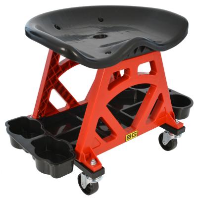 Mechanica Ergonomische werkstoel met wielen van BG Racing