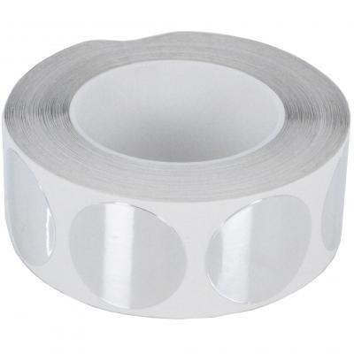 Zelfklevende aluminiumfolie tapeschijven - 45 mm diameter