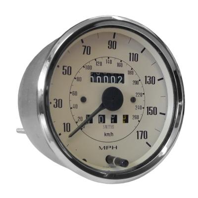 Smiths Klassieke Mechanische Snelheidsmeter 100mm Diameter Magnolia Gezicht SNT5372-16C