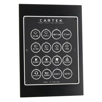 Cartek 16-kanaals Power Distribution Panel - Retro Edition