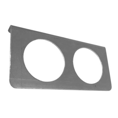 Instrumentenmeter Montage paneel in aluminium voor Twee Meters