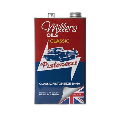 Millers Classic Pistoneeze 20W50 minerale olie (5 Liter)