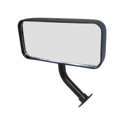 Racetech F1 Style Black Wing spiegel met bolle lens