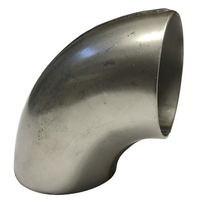 Jetex 90 graden strakke bocht 2,25 inch in roestvrij staal