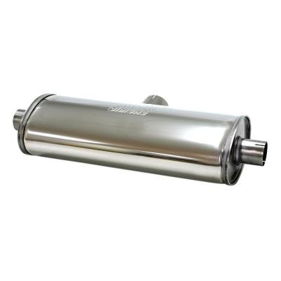 Jetex Achter Silencer Box 500mm lange roestvrije 2,5 inch inlaat