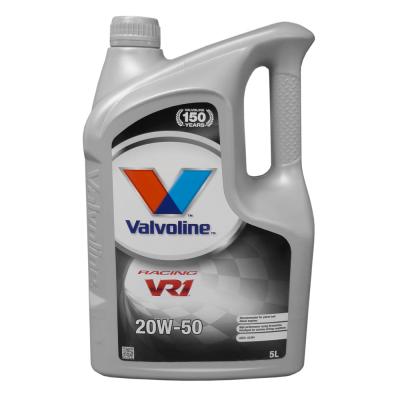 Het Rennen van Valvoline VR1 Olie 20W-50 (5 Liter)